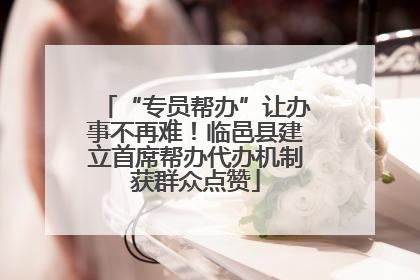 “专员帮办”让办事不再难！临邑县建立首席帮办代办机制获群众点赞