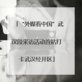 “外媒看中国”武汉段采访活动首站打卡武汉经开区