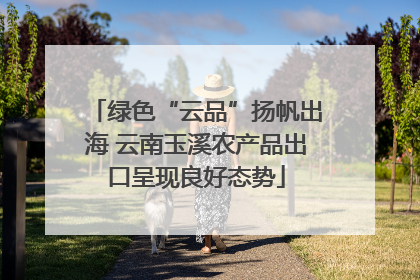 绿色“云品”扬帆出海 云南玉溪农产品出口呈现良好态势