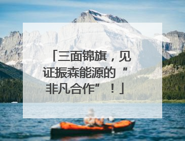 三面锦旗，见证振森能源的“非凡合作”！