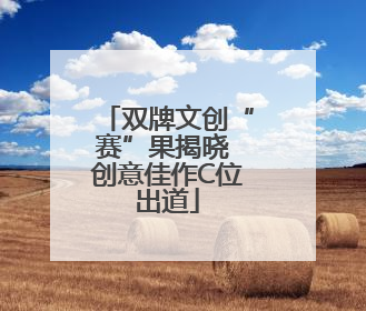 双牌文创“赛”果揭晓 创意佳作C位出道