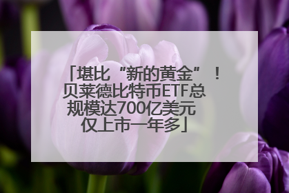 堪比“新的黄金”！贝莱德比特币ETF总规模达700亿美元 仅上市一年多