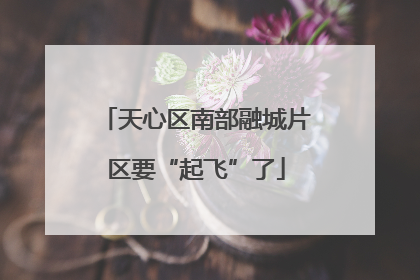 天心区南部融城片区要“起飞”了