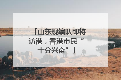 山东舰编队即将访港，香港市民“十分兴奋”