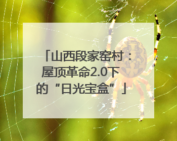 山西段家窑村：屋顶革命2.0下的“日光宝盒”
