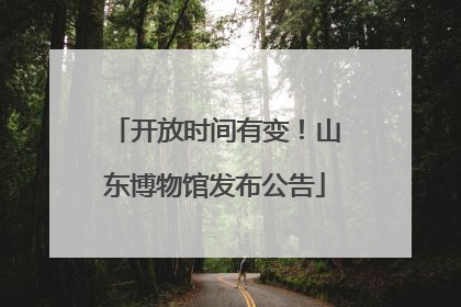 开放时间有变！山东博物馆发布公告