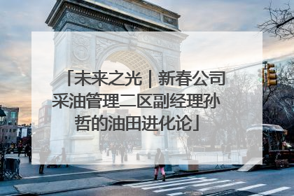 未来之光｜新春公司采油管理二区副经理孙哲的油田进化论