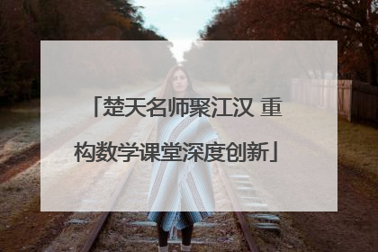 楚天名师聚江汉 重构数学课堂深度创新