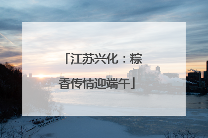 江苏兴化：粽香传情迎端午