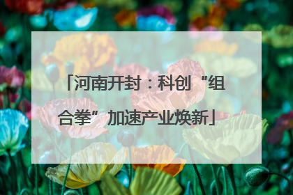 河南开封：科创“组合拳”加速产业焕新