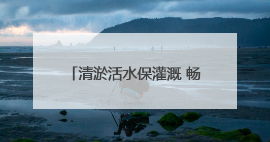 清淤活水保灌溉 畅通“血脉”助振兴