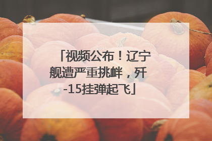 视频公布！辽宁舰遭严重挑衅，歼-15挂弹起飞