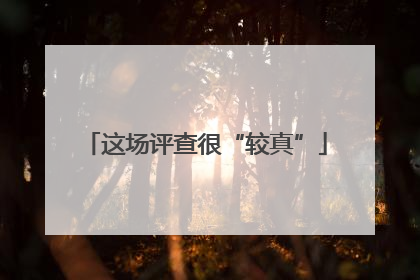这场评查很“较真”