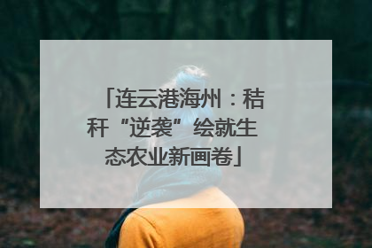 连云港海州：秸秆“逆袭”绘就生态农业新画卷