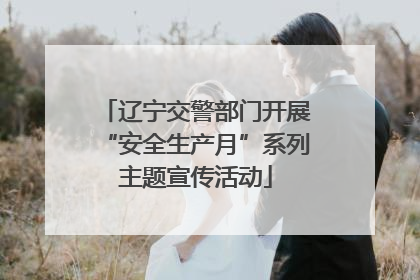 辽宁交警部门开展“安全生产月”系列主题宣传活动
