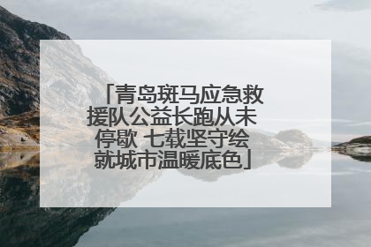 青岛斑马应急救援队公益长跑从未停歇 七载坚守绘就城市温暖底色
